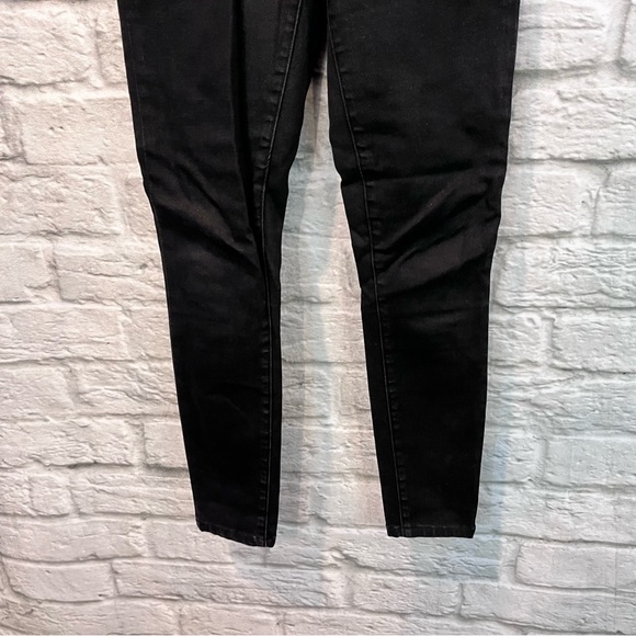 J Brand x Steph_Shep 25” Black Vendetta High Rise Lace Up Skinny Jeans - Picture 7 of 12